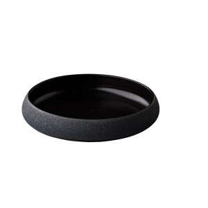 Салатник 24х5см 1255см черный Studio Raw серия RAW Design by Kevala